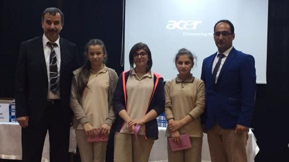 Ali Dilmen Ortaokulu Bilgi ve Kültür Yarışması Bölge Finallerinde 3.Olarak Finale Yükseldi!