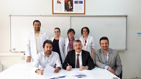 Yunus Çiloğlu MTAL, Kimyagerler Derneği ile protokol imzaladı